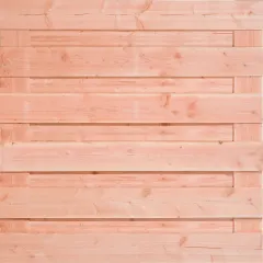 Tuinscherm Douglas XL 13 planks | Fijnbezaagd | Horizontaal