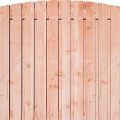 Tuinscherm Douglas 21 planks | Geschaafd | Verticaal | Toog