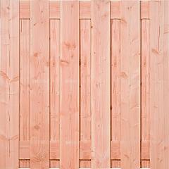 Tuinscherm Douglas XL 13 planks | Fijnbezaagd | Verticaal | Recht