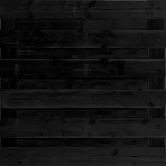 Tuinscherm Zwart Douglas XL 13 planks | Fijnbezaagd | Horizontaal