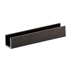 Aluminium Premium U-lijst Antracite