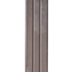 Hout-Beton schuttingpaal Hardhoutlook met Vlakke kop 9x9x275 cm | sponning 37 cm