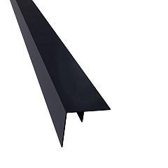 Aluminium Inviso Wall F-profiel | Antraciet