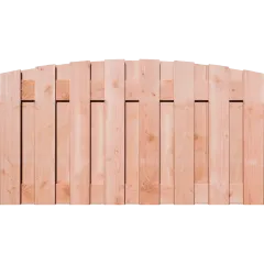 Tuinscherm Douglas 17 planks 90x180 cm BxH | Geschaafd | Verticaal | Toog