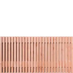 Tuinhekje Douglas Open Rhombus | Geschaafd | Verticaal | Recht