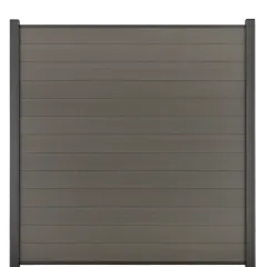 Comfort Composiet Schutting - Dark Grey - Horizontaal