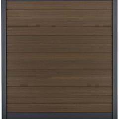 Composiet Premium Tuinscherm - Natural Savanna Brown - Horizontaal