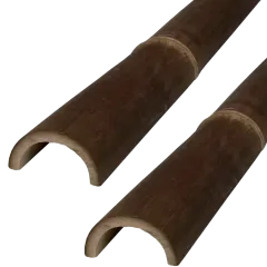 Bamboe Lat | Scherm Set enkelzijdig | Black