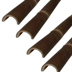 Bamboe Lat | Scherm Set dubbelzijdig | Black
