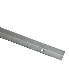 Metalen aanslaglat | Verzinkt | t.b.v. stalen kozijn