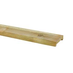 Afdeklat grenen t.b.v. 180cm toog scherm