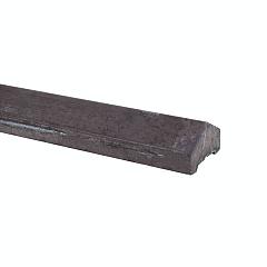Betonnen afdekkap Taupe t.b.v. dubbelzijdig motief platen 180cm