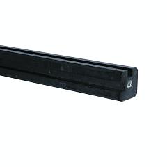 Betonpaal Hoeksponning 216cm Glad Antraciet 11.5x11.5x275cm
