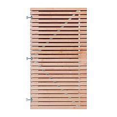 Douglas Horizontale Rhombus Tuinpoort 100x180 cm | 22x45 mm | 51-planks model