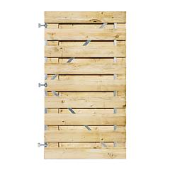 Grenen Horizontale Tuinpoort 100x180 cm | 17x140 mm | 19-planks model