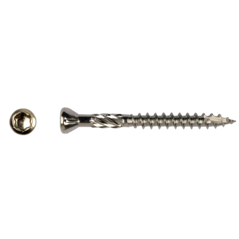 Potdekselschroef RVS 4x40mm