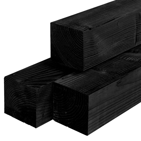 Douglas Bovenbalk 140x140 geschaafd | zwart