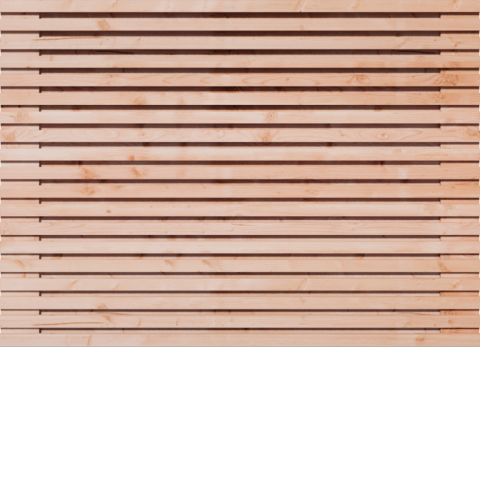 Tuinscherm Douglas Rhombus open | t.b.v. Luxe hout-beton