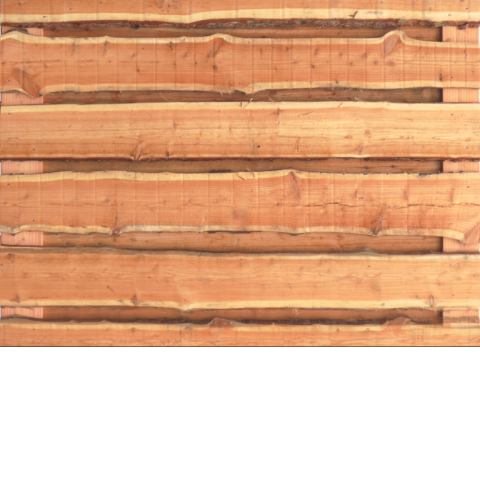 Tuinscherm Douglas Schaaldelen | t.b.v. Luxe hout-beton