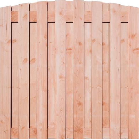 Tuinscherm Douglas 17 planks | Geschaafd | Verticaal | Toog