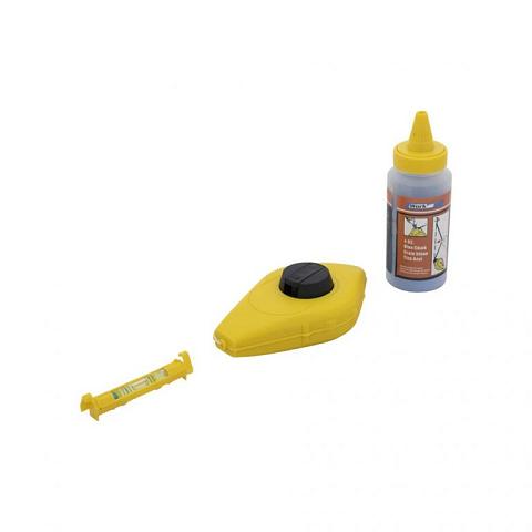 Kalklijn inclusief kalkbus en waterpas