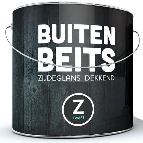 Buitenbeits | Zwart | 2,5 Liter