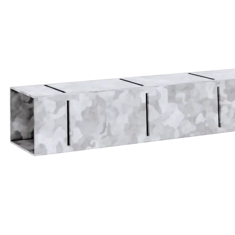 Inviso Wall stalen paal 60x60x2900mm