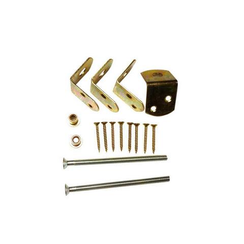 Uni-beslag voor betonpalen 10x10cm - Verzinkt