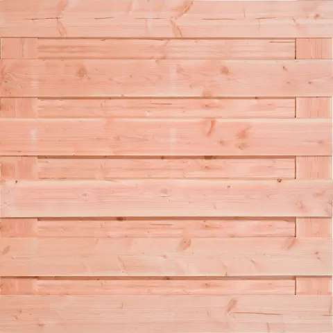 Tuinscherm Douglas XL 13 planks | Fijnbezaagd | Horizontaal