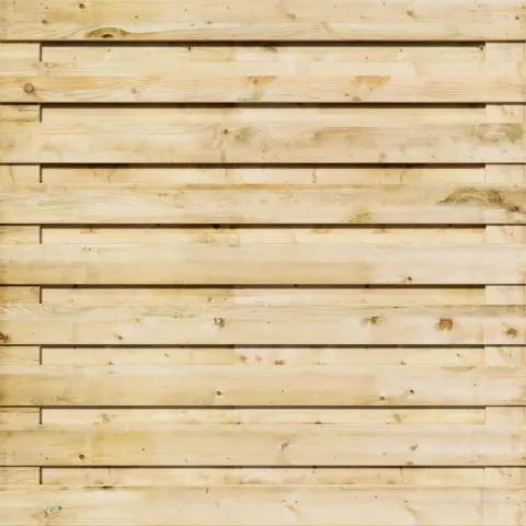 Tuinscherm Grenen 19 planks | Geschaafd | Horizontaal