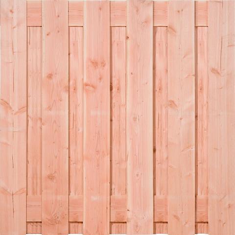 Tuinscherm Douglas XL 13 planks | Fijnbezaagd | Verticaal | Recht