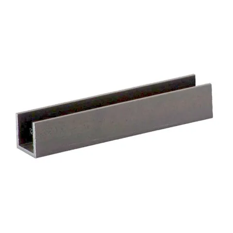 Aluminium Premium U-lijst Grey