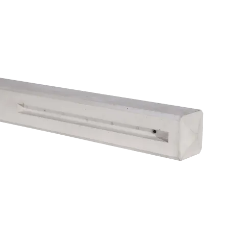 Tussenpaal beton Hugo Wit 120x13x13cm