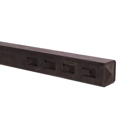 Tuinhek Tussenpaal Bruin Evi 120x13x13cm