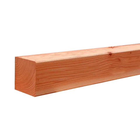 Douglas Tuinpaal 120x120mm geschaafd | groen geïmpregneerd