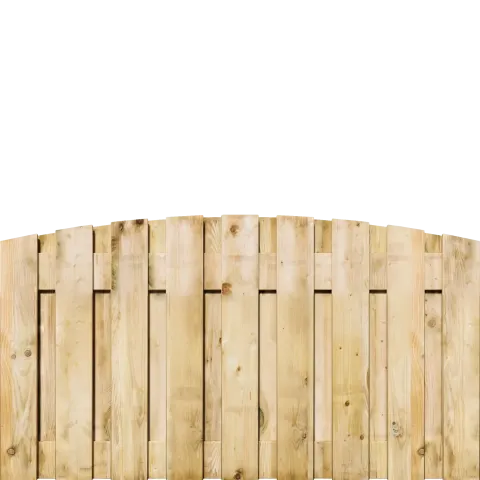 Tuinhekje Grenen 17x140mm | Geschaafd | Verticaal | Toog