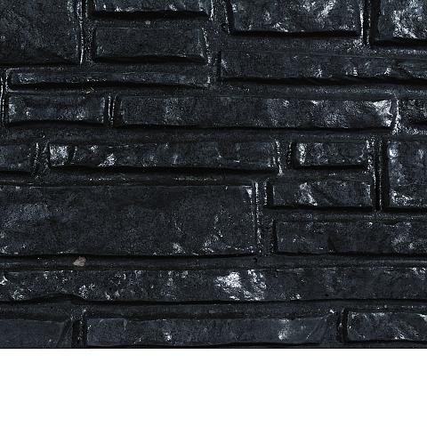 Betonplaat Donau motief dubbelzijdig Antraciet 184x36x3.6cm