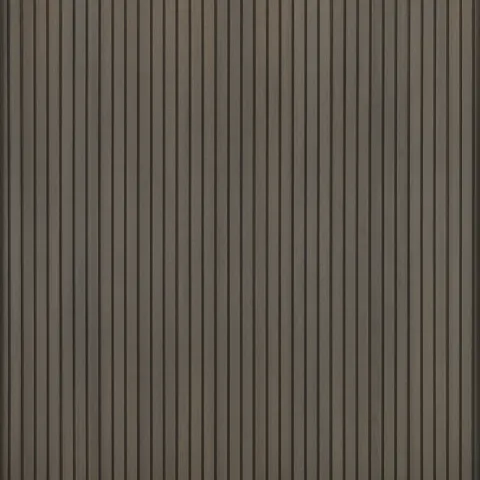 Composiet Premium Tuinscherm - Rhombus Dark Brown - Verticaal