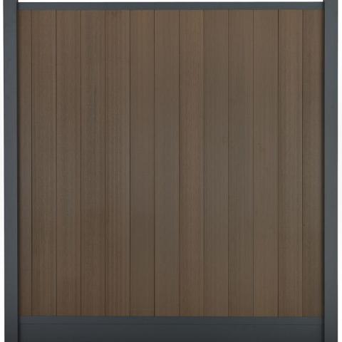 Composiet Premium Tuinscherm - Natural Savanna Brown - Verticaal