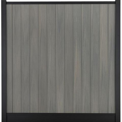 Composiet Premium Tuinscherm - Natural Light Grey - Verticaal