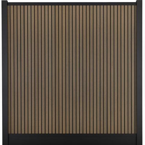 Composiet Premium Tuinscherm - Rhombus Stripe - Verticaal