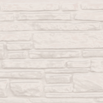 Dubbele Betonplaat Donau motief dubbelzijdig Wit 184x36x3.6cm