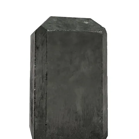 ACTIE Betonpaal Kegelkop | Glad Antraciet 10x10x275cm | 3-sponner