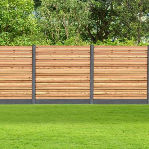 ACTIE Betonpaal Kegelkop | Glad Antraciet 10x10x275cm | Tussenpaal