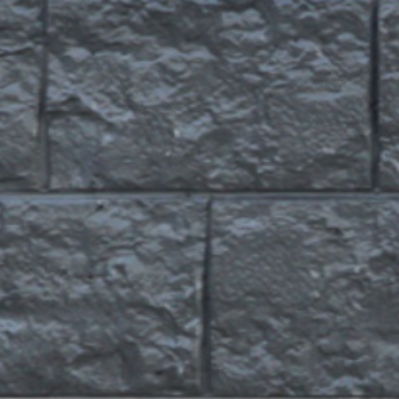 Betonplaat Elbe motief dubbelzijdig Antraciet 184x36x4.8cm