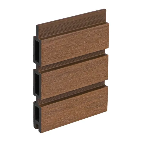 Sample | Premium Composiet Schutting | Rhombus Tropical Brown