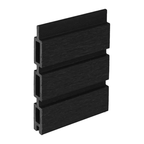 Sample | Premium Composiet Schutting | Rhombus Solid Black