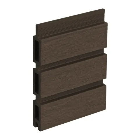 Sample | Premium Composiet Schutting | Rhombus Dark brown