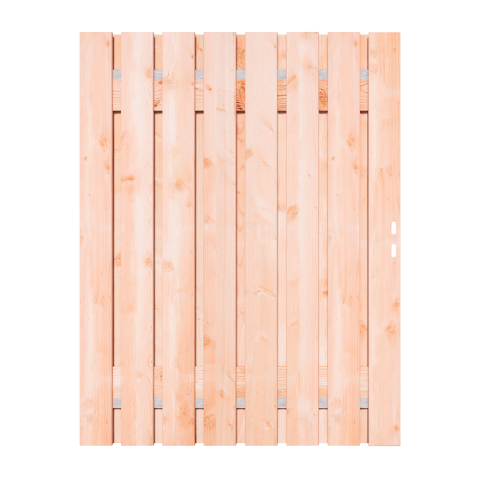 Douglas Tuinpoort 140x195 cm | Stalen frame met slotkast | Verstelbaar | 16x140 mm