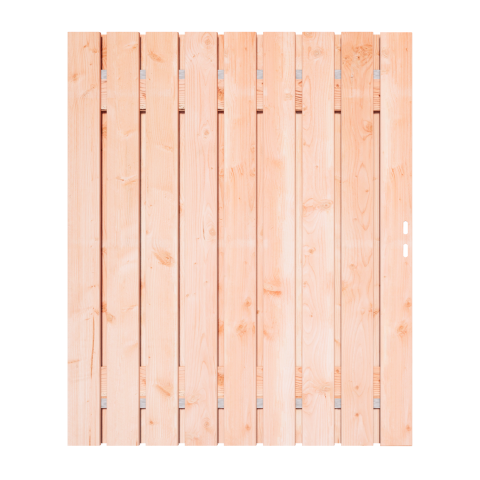Douglas Tuinpoort 150x195 cm | Stalen frame met slotkast | Verstelbaar | 16x140 mm
